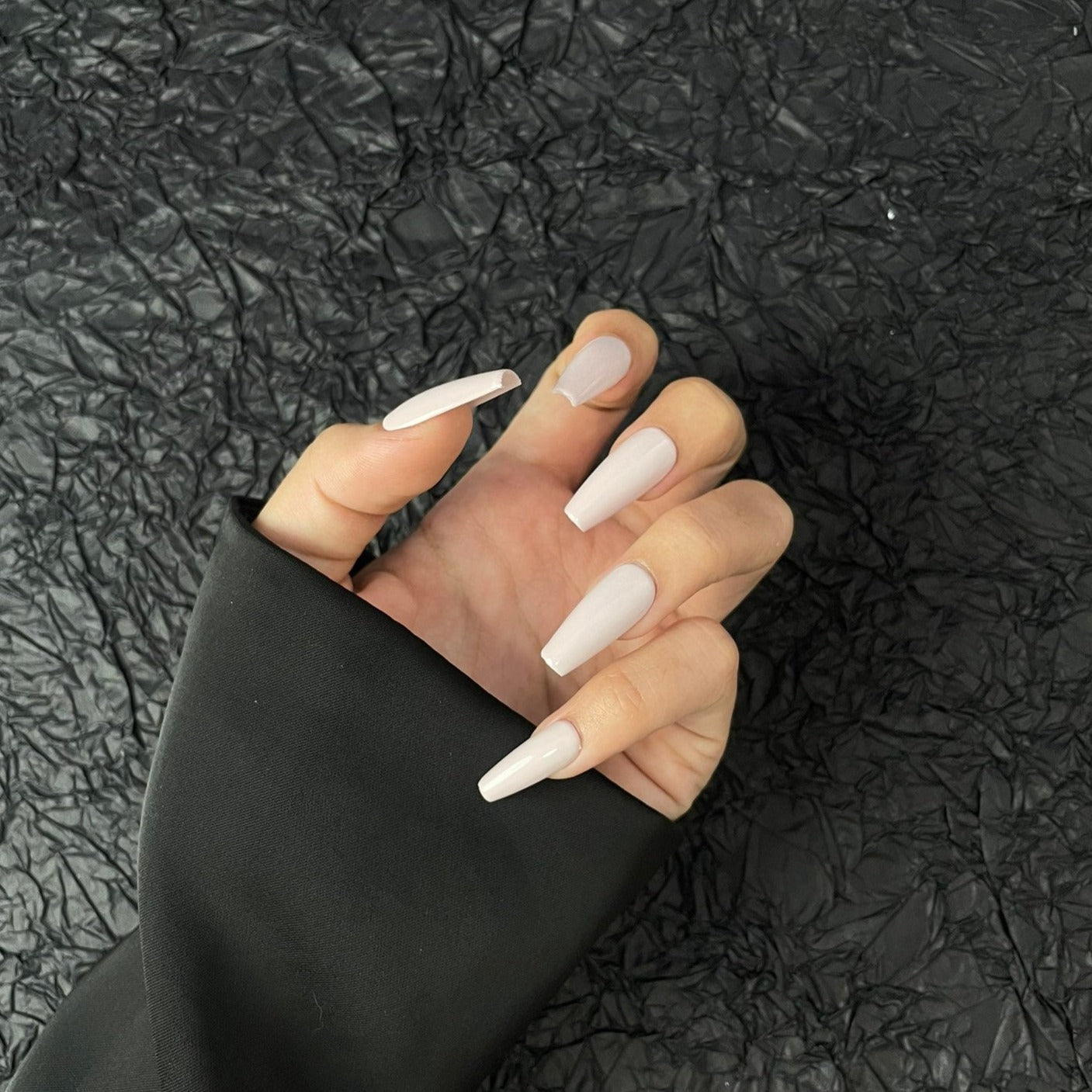 Lilac Long Press On Nails